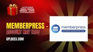 MemberPress – Account Nav Tabs - Buy GPL Membership Plugins at Best Price