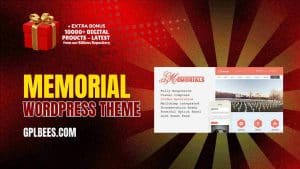 Memorial WordPress Theme - Buy GPL 302 at Best Price
