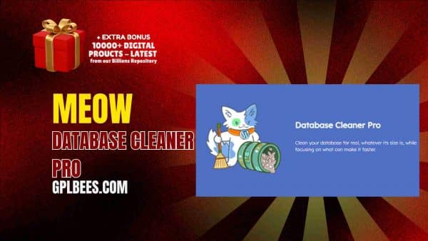 Meow Database Cleaner Pro At Best Price - Gpl Bees