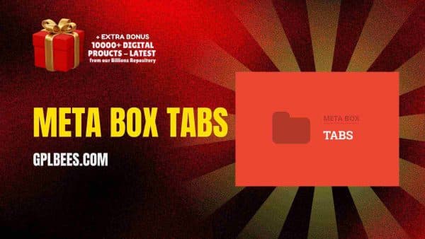 Meta Box Tabs At Best Price - Gpl Bees