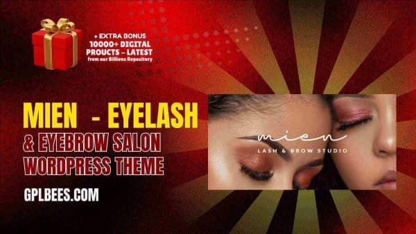 Mien  - Eyelash &Amp; Eyebrow Salon Wordpress Theme At Best Price - Gpl Bees