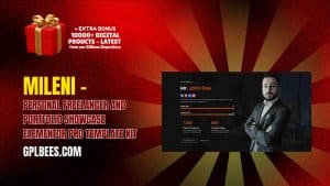 Mileni – Personal Freelancer and Portfolio Showcase Elementor Pro Template Kit - Buy GPL 139 at Best Price