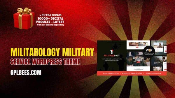 Militarology Military Service Wordpress Theme At Best Price - Gpl Bees