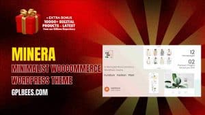 Minera Minimalist WooCommerce WordPress Theme - Buy GPL 7 at Best Price