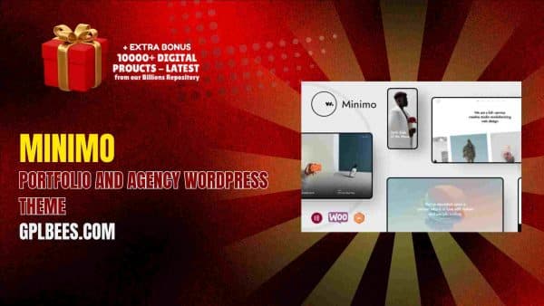 Minimo Portfolio And Agency Wordpress Theme At Best Price - Gpl Bees