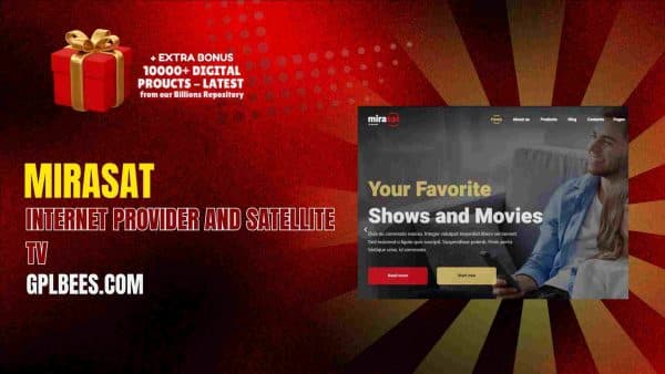 Mirasat Internet Provider And Satellite Tv At Best Price - Gpl Bees