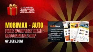 Mobimax – Auto Parts WordPress Theme + WooCommerce Shop - Buy GPL 50 at Best Price