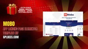Mobo – App Landing Page Elementor Template Kit - Buy GPL 140 at Best Price