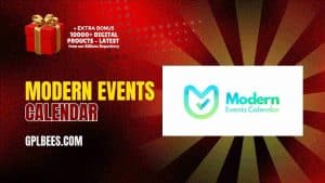Modern Events Calendar - Buy GPL 4 at Best Price