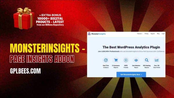 Monsterinsights – Page Insights Addon At Best Price - Gpl Bees