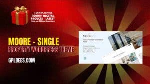 Moore – Single Property WordPress Theme - Buy GPL 7 at Best Price