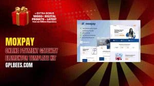 Moxpay – Online Payment Gateway Elementor Template Kit - Buy GPL 142 at Best Price