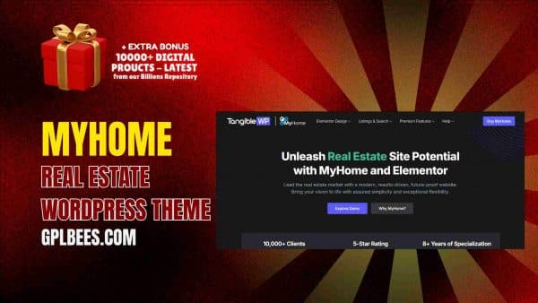 Myhome Real Estate Wordpress Theme At Best Price - Gpl Bees