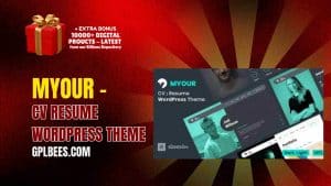 Myour – CV Resume WordPress Theme - Buy GPL Resume Wordpress Themes at Best Price