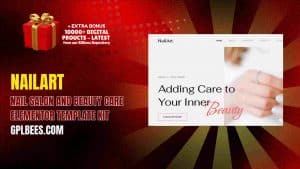 Nailart – Nail Salon and Beauty Care Elementor Template Kit - Buy GPL 144 at Best Price