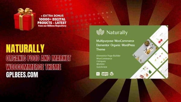 Naturally – Organic Food And Market Woocommerce Theme At Best Price - Gpl Bees