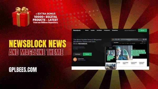 Newsblock News And Magazine Theme At Best Price - Gpl Bees