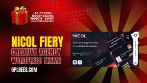 Nicol – Fiery Creative Agency WordPress Theme - Buy GPL 7 at Best Price