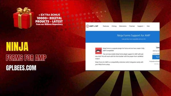 Ninja Forms For Amp At Best Price - Gpl Bees