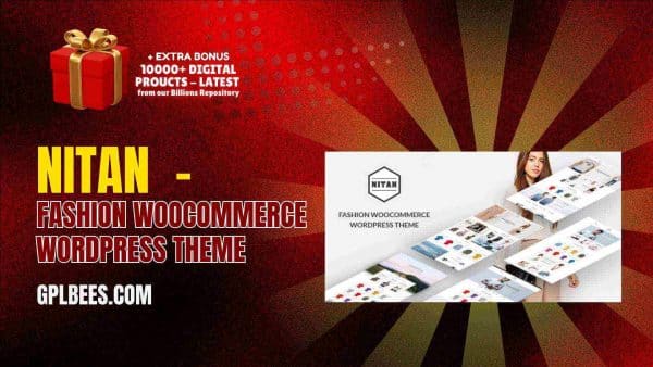 Nitan  - Fashion Woocommerce Wordpress Theme At Best Price - Gpl Bees