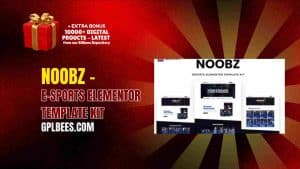 Noobz – E-sports Elementor Template Kit - Buy GPL 148 at Best Price