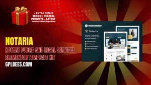 Notaria – Notary Public and Legal Services Elementor Template Kit - Buy GPL 149 at Best Price