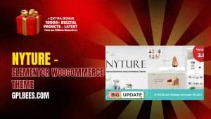 Nyture – Elementor WooCommerce Theme - Buy GPL 346 at Best Price