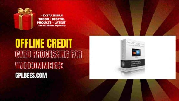 Offline Credit Card Processing For Woocommerce At Best Price - Gpl Bees