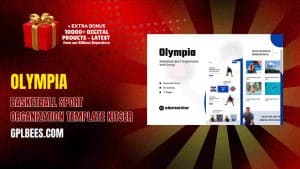 Olympia – Basketball Sport Organization Template Kits - Buy GPL 151 at Best Price