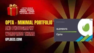Opta – Minimal Portfolio and Photography WordPress Theme - Buy GPL 6 at Best Price