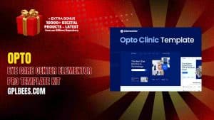 Opto – Eye Care Center Elementor Pro Template Kit - Buy GPL 12 at Best Price