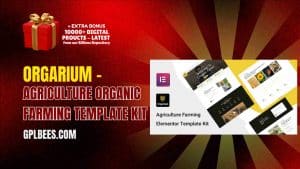 Orgarium – Agriculture Organic Farming Template Kit - Buy GPL 12 at Best Price