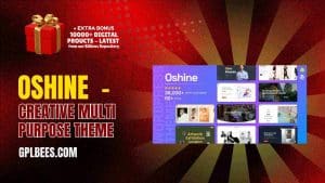 Oshine  - Creative Multi Purpose Theme - Buy GPL 7 at Best Price