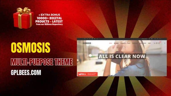 Osmosis Multi-Purpose Theme At Best Price - Gpl Bees