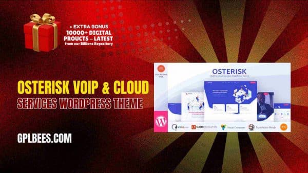 Osterisk: Voip &Amp; Cloud Services Wordpress Theme At Best Price - Gpl Bees