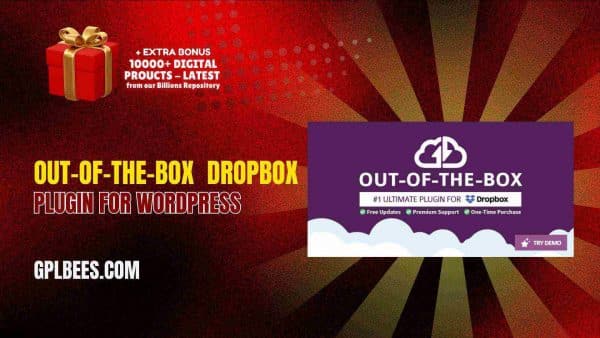 Out-Of-The-Box | Dropbox Plugin For Wordpress At Best Price - Gpl Bees