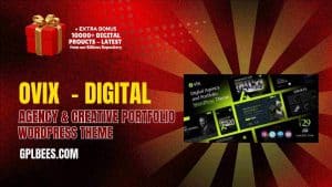Ovix  - Digital Agency & Creative Portfolio WordPress Theme - Buy GPL 7 at Best Price
