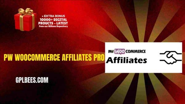 Pw Woocommerce Affiliates Pro At Best Price - Gpl Bees