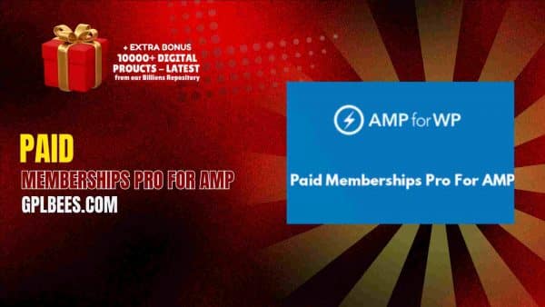 Paid Memberships Pro For Amp At Best Price - Gpl Bees