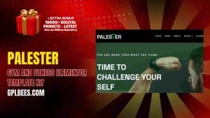 Palester – Gym and Fitness Elementor Template Kit - Buy GPL 154 at Best Price