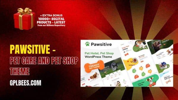 Pawsitive – Pet Care And Pet Shop Theme At Best Price - Gpl Bees