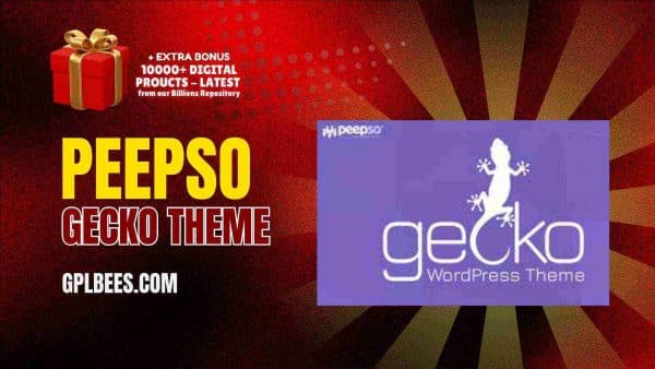 Peepso Gecko Theme At Best Price - Gpl Bees