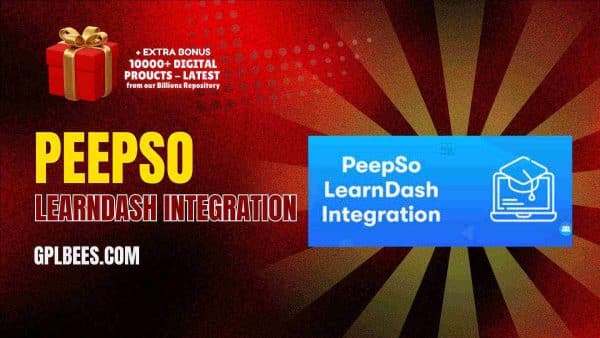 Peepso Learndash Integration At Best Price - Gpl Bees