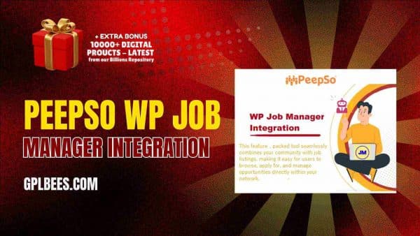 Peepso Wp Job Manager Integration At Best Price - Gpl Bees
