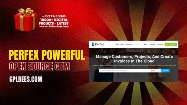 Perfex Powerful Open Source Crm At Best Price - Gpl Bees
