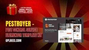 Pestroyer – Pest Control Service Elementor Template Kit - Buy GPL 157 at Best Price