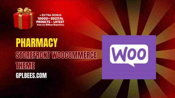 Pharmacy Storefront Woocommerce Theme At Best Price - Gpl Bees