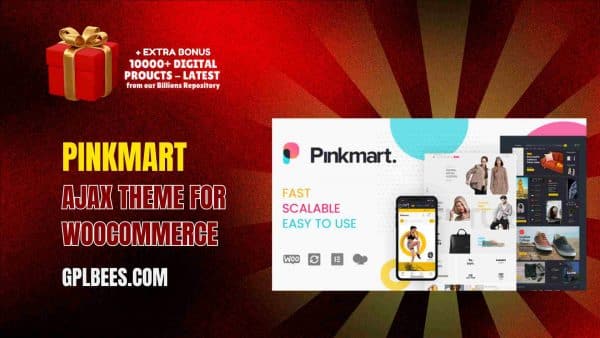 Pinkmart Ajax Theme For Woocommerce At Best Price - Gpl Bees