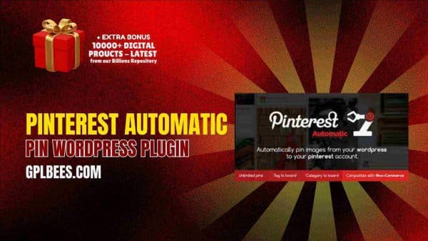 Pinterest Automatic Pin Wordpress Plugin At Best Price - Gpl Bees