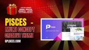 Pisces  - Multi Concept Creative Theme - Buy GPL 8 at Best Price